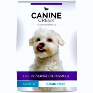 canine creek dog food starter